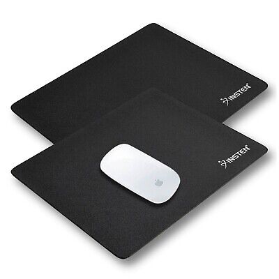 2Pcs Black Silicone Pad Mousepad For Mice  Mouse Non Slip Mat PC Game Gaming INSTEN Does not apply