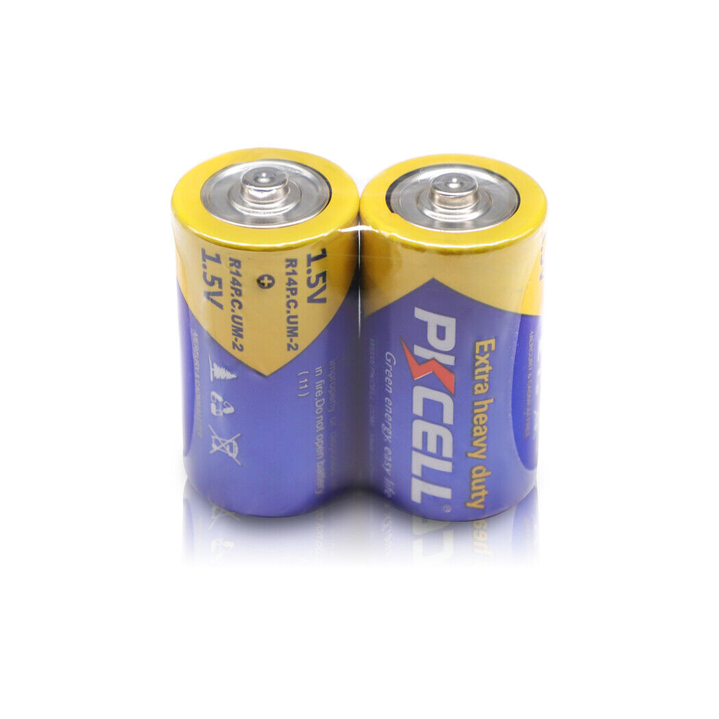 32PC C Cell Heavy Duty Batteries R14P E93 PC1400 UM2 1.5V Carbon-Zinc For Lights PKCELL Does Not Apply - фотография #4