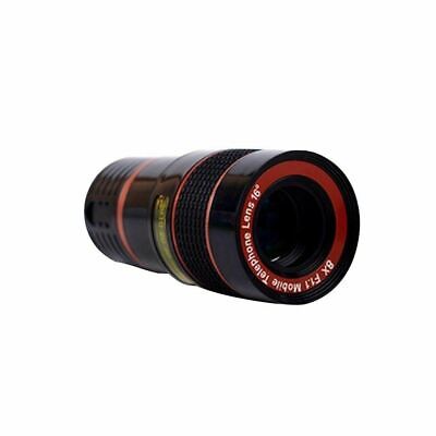 HD 8X Clip On Optical Zoom Telescope Camera Lens For Universal Mobile Phone Без бренда - фотография #8