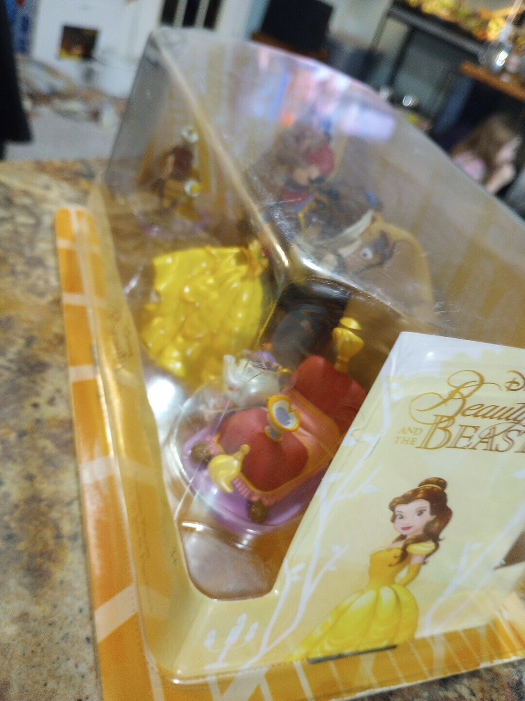 Disney Beauty And The Beast Figure Set Of 6 Disney Store - фотография #3