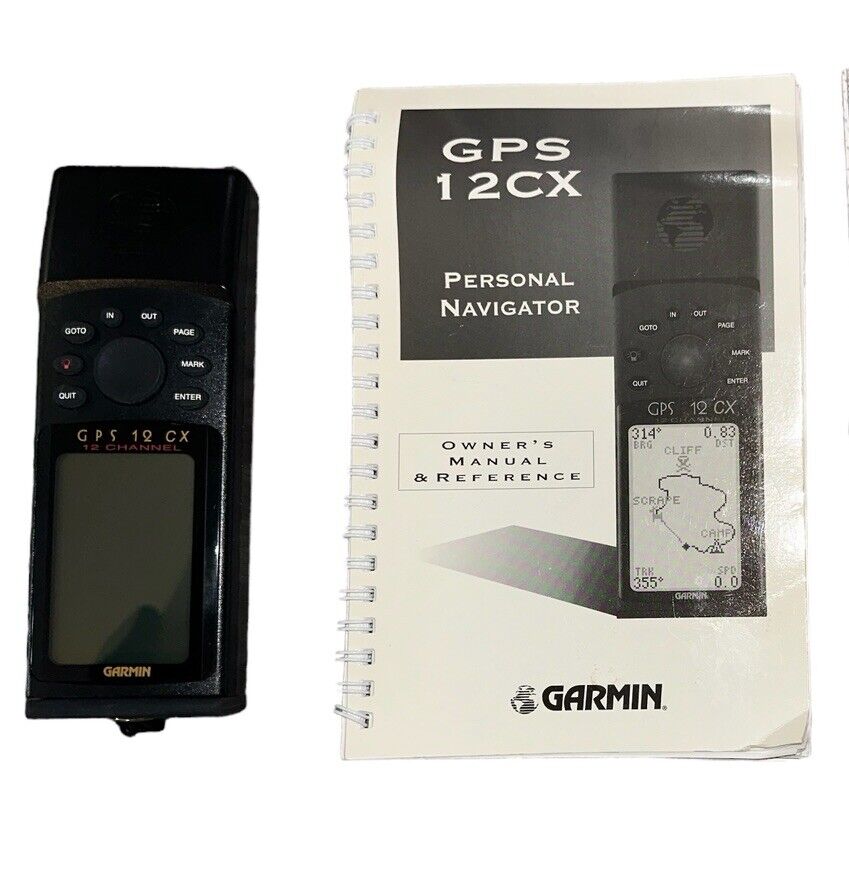 Garmin GPS 12 Handheld Personal Navigator Hunting Fishing Hiking Garmin 010-00146-00 - фотография #4