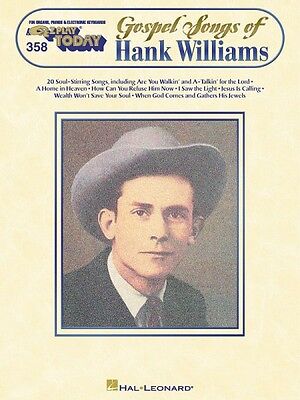 Gospel Songs of Hank Williams Sheet Music E-Z Play Today Book NEW 000100093 Без бренда HL00100093