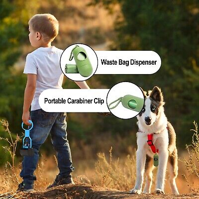 Child Short Handle Portable Outdoor Pet Poop Scooper for Small/Medium/Large D... Pixie Pitt SPS-Blue - фотография #2