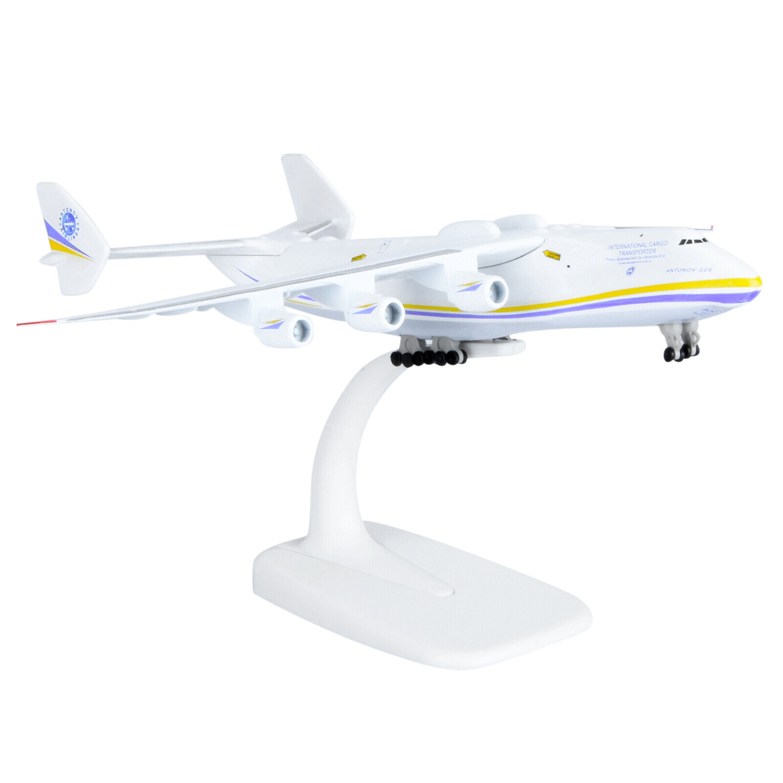 1:400 An-225 Mriya Airplane Aircraft Plane Model With Stand Deco/Collect/Gifts Unbranded Does Not Apply - фотография #3