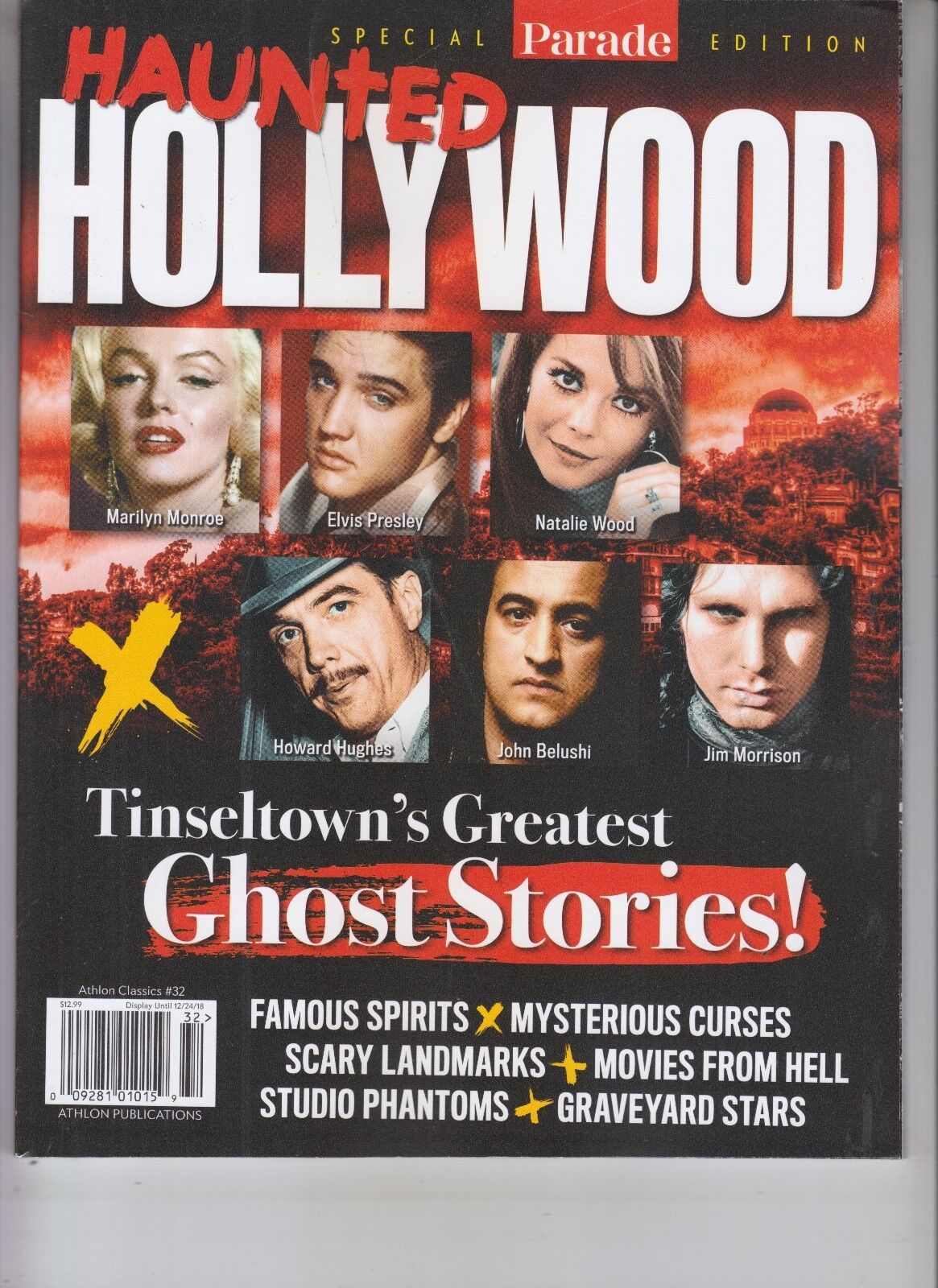 HAUNTED HOLLYWOOD PARADE MAGAZINE SPECIAL 2018 ATHLON GHOST STORIES Без бренда