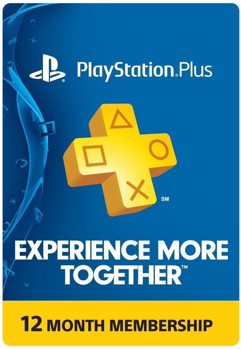 PlayStation PLUS Membership CARD Subscription 1 Year 12 Month Canada Only Sony