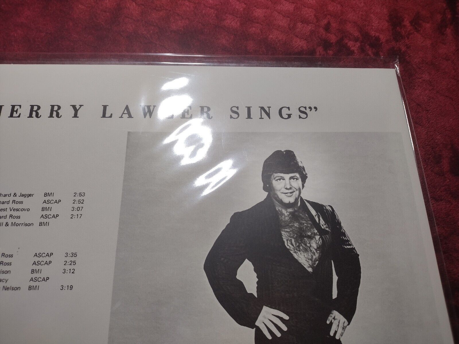 Jerry The King Lawler Sings  Starburst Vinyl Record Autographed 🔥 Без бренда - фотография #7