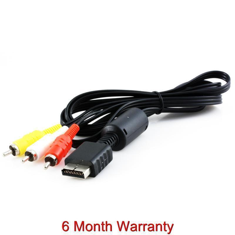 AV Video Audio Cable For Sony Playstation 1,2,3 "6 Month Warranty" KMD KMD-P2-0360 - фотография #2