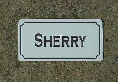 SHERRY Metal Sign Vintage Style for Wine Cellar Cave or Collection or Kitchen SSI