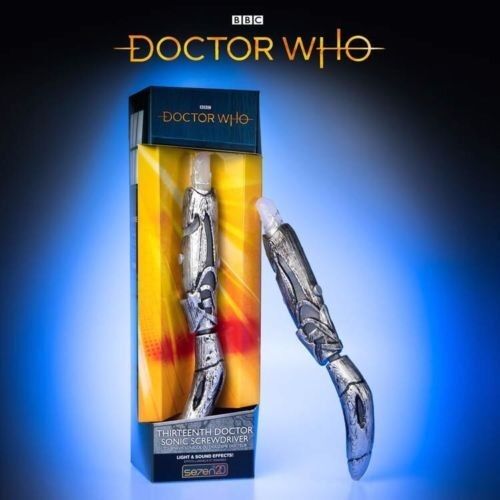 Doctor Who 13th Doctor Sonic Screwdriver Thirteenth Dr BRAND NEW IN HAND SDCC Dr. Who Sonic Screwdriver