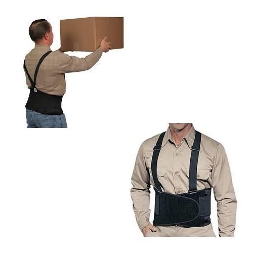 New Heavy Weight Lift Lumbar Lower Back Waist Support Belt Brace Suspenders Work Unbranded 6932951892011 - фотография #3