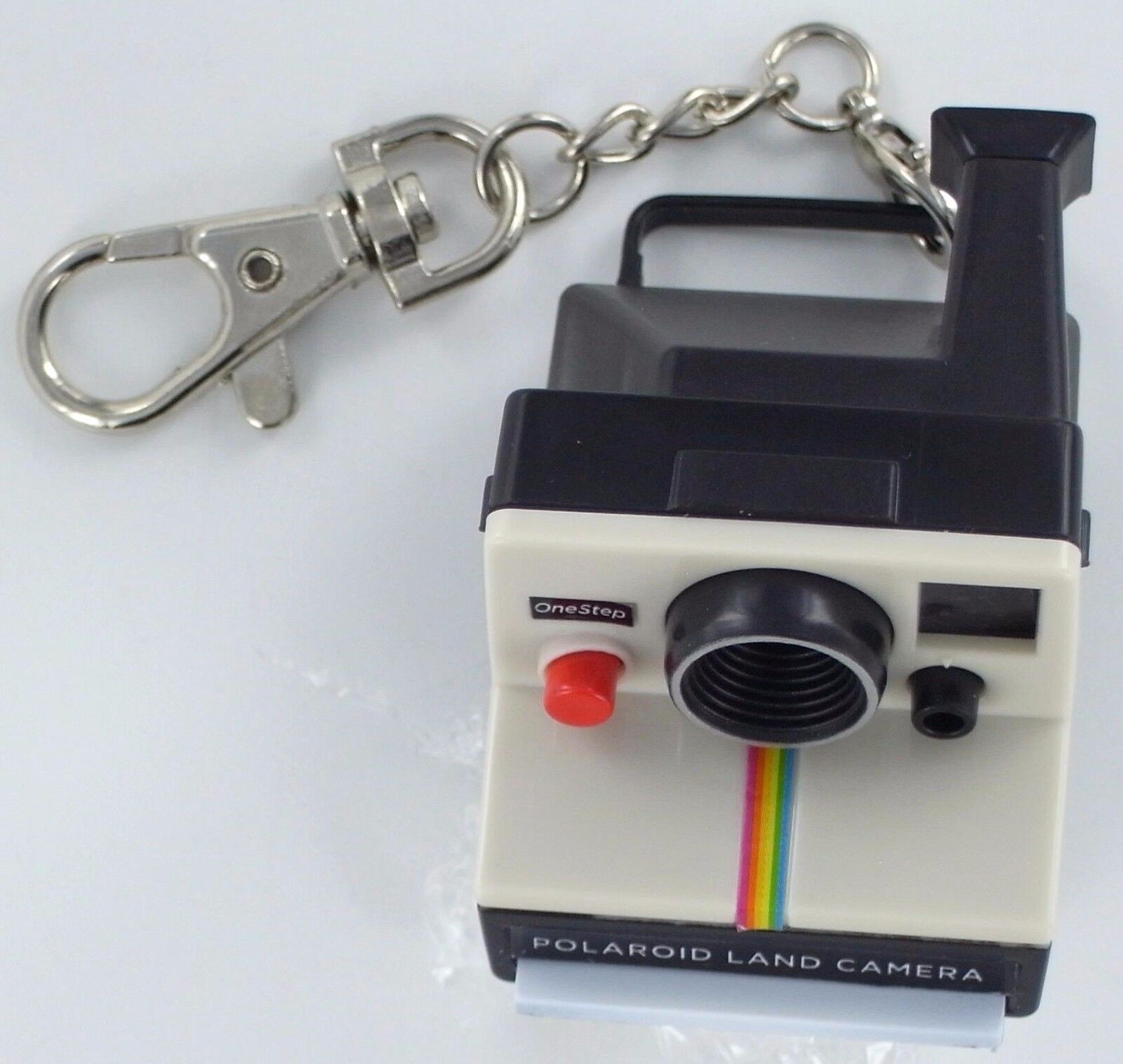 Worlds Coolest Smallest POLAROID LAND CAMERA Toy Miniature Mini OneStep Keychain Без бренда - фотография #6