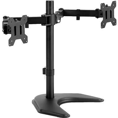 VIVO Black Dual Monitor Articulating Desk Stand Mount, Fits Up to 27" Screens VIVO STAND-V002F