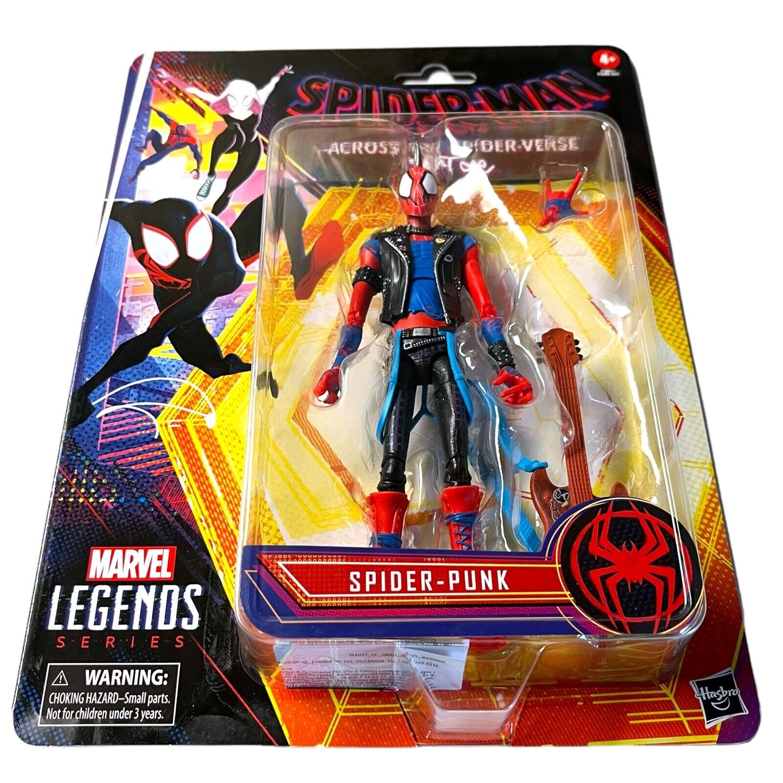 Marvel Legends Spider Punk Spiderman Across the Spider-verse 6” Figure New Fast Hasbro - фотография #7