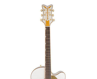 Gretsch G5022CWFE Rancher Falcon Jumbo Cutaway A/E Guitar - White Gretsch 2714024505 - фотография #5