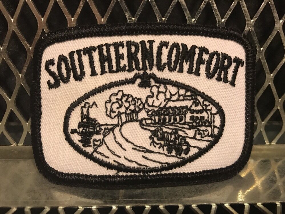 SOUTHERN COMFORT WHISKEY ~ VINTAGE ~ NEW ~ Patch for Hat Shirt Vest Unused Southern Comfort