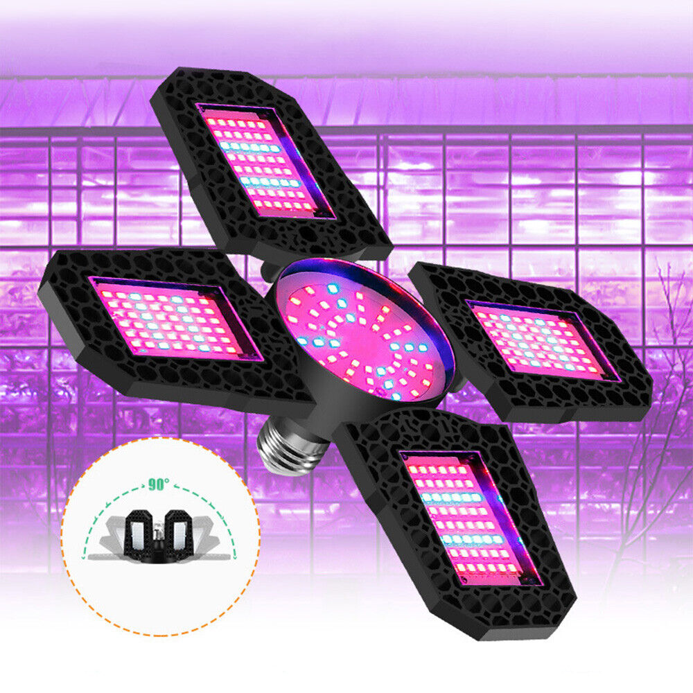 LED Grow Light Bulb Plants Growing Lamps Flower Indoor Hydroponics Full Spectrum Unbranded Does Not Apply - фотография #16