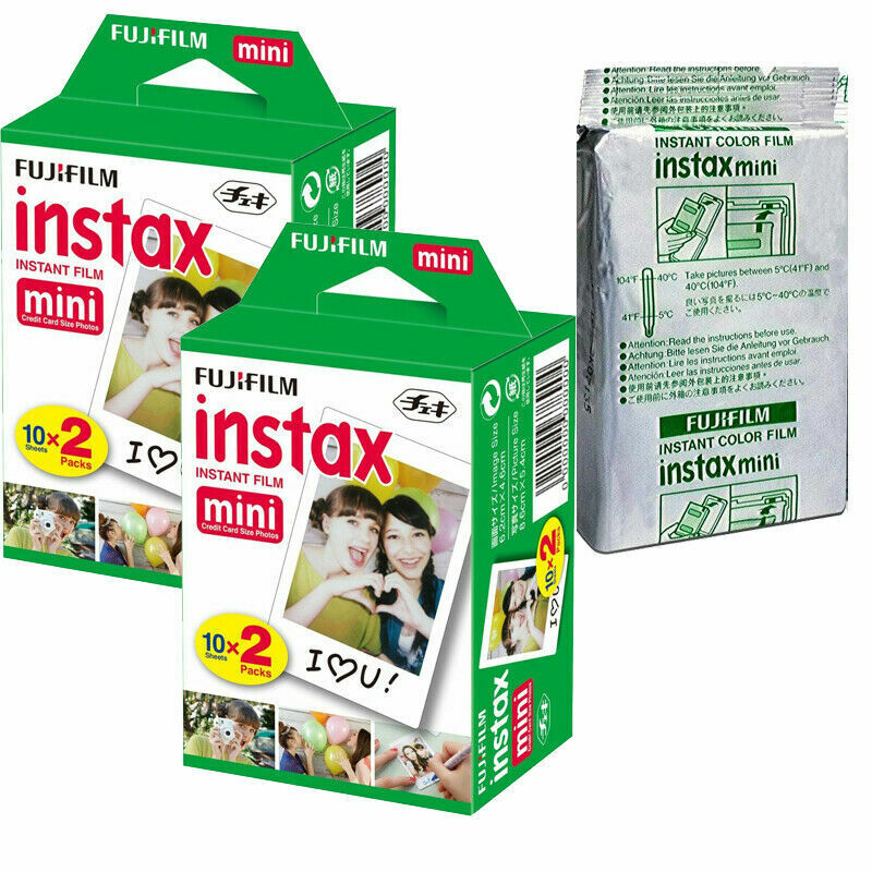 50 Sheets Fujifilm Instax Mini Instant Film + Cloth for all Fuji Mini Cameras  Fujifilm 16437396 - фотография #2