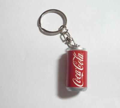 COCA COLA CAN Coke KEYCHAIN Keyring Novelty Indonesia 3D 1.5" Acrylic Coca-Cola
