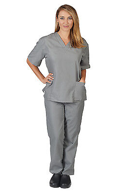 Medical Nursing Scrub Set NATURAL UNIFORMS Men Women Unisex Top Pants Hospital Natural Uniforms - фотография #7