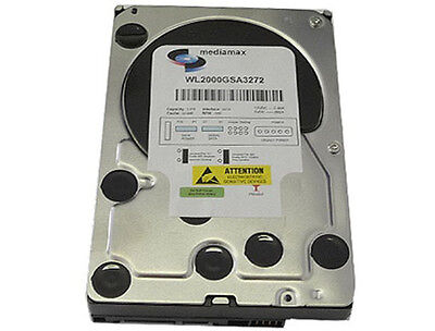 HDD 2TB (2000GB) 32MB Cache 7200RPM SATA2 3.5" Desktop Hard Drive - PC/Mac/DVR White Label WL2000GB3272D - фотография #5