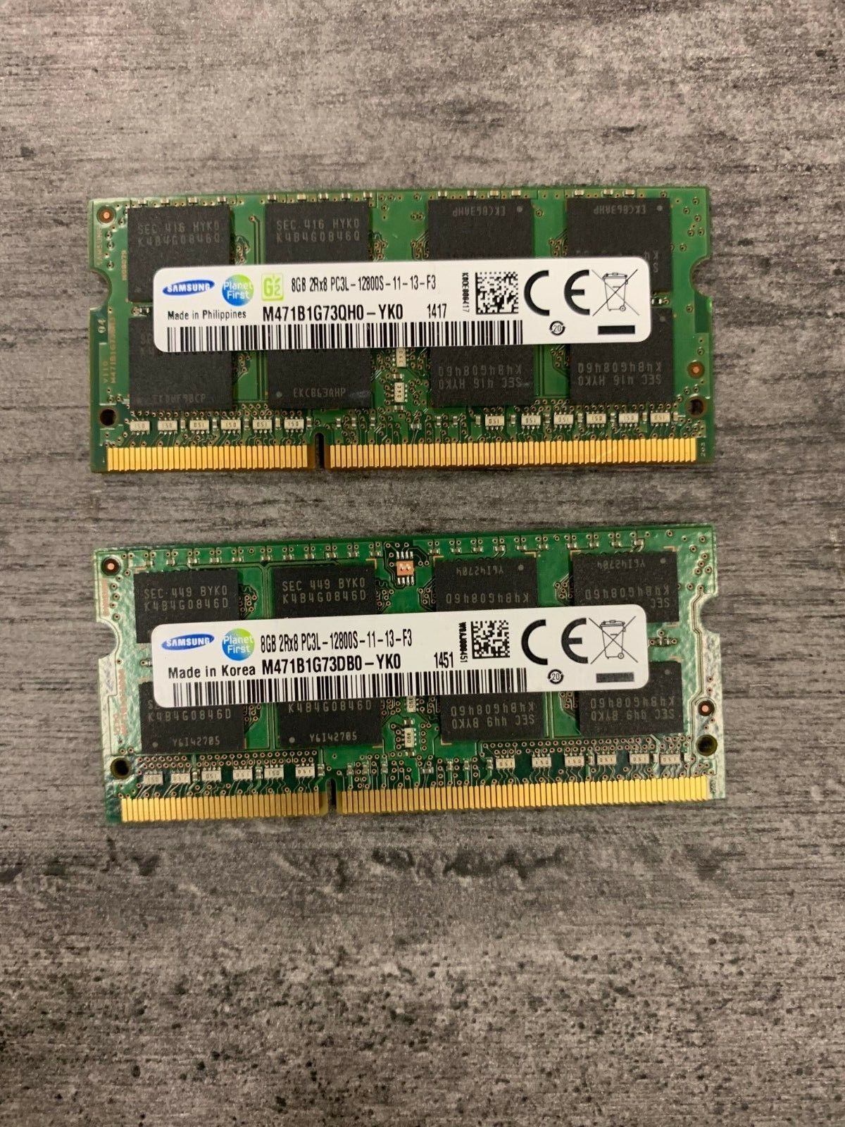 16GB (2 X 8GB ) PC3-12800S DDR3L/DDR3 SODIMM Laptop Memory - Major Brands Hynix DDR3L - фотография #5