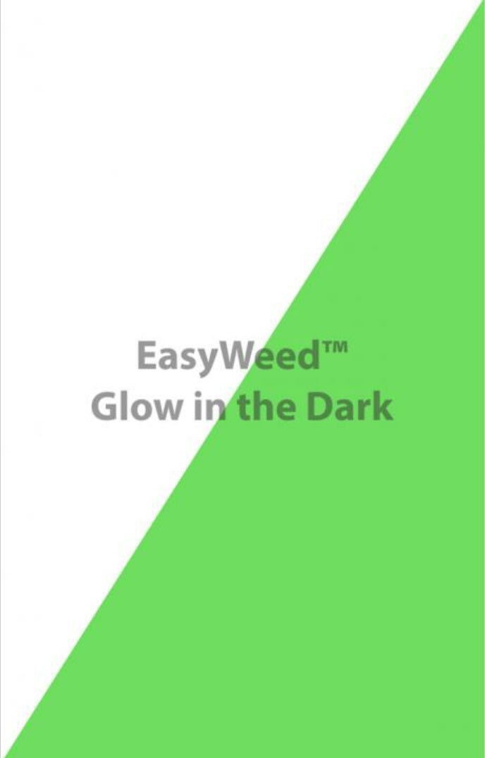 Siser Easyweed Glow in the Dark HEAT TRANSFER VINYL (HTV) 15" x 12" Roll Siser 3EW12X15RED - фотография #4