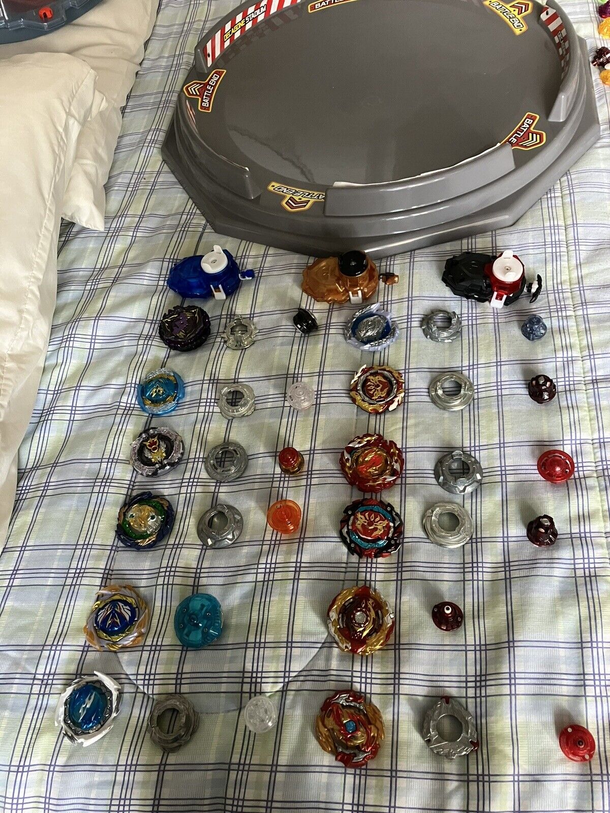 Beyblade Burst lot Takara Tomy Beyblades from show in good condition TOMY