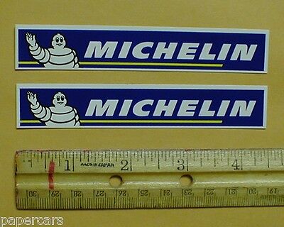 10 Michelin Tires Tire Man Advertisement  Racing Shop tool box decal sticker 4" Без бренда