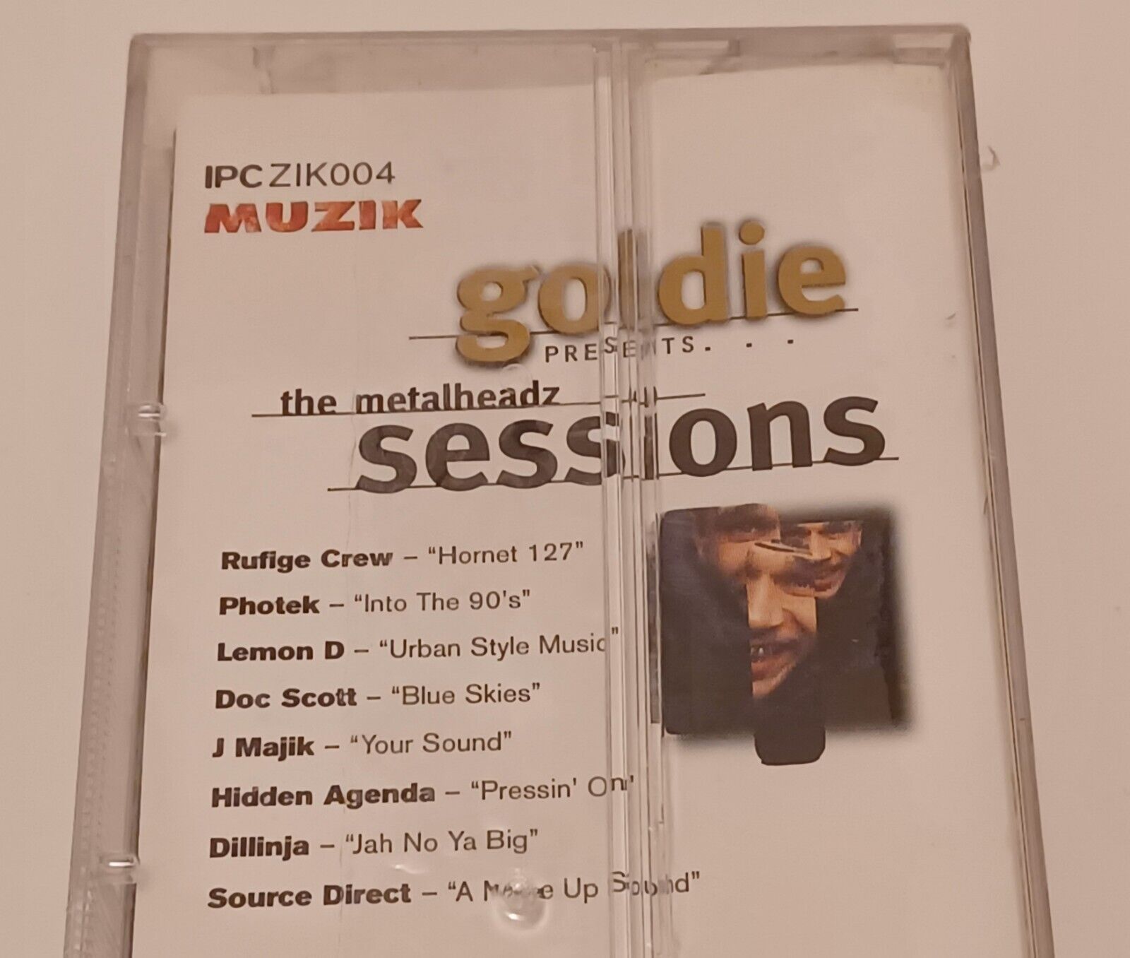 Goldie : The Metalheadz Sessions - 1996 Muzik Magazine Tape -NEW- SEALED - RARE Без бренда - фотография #3