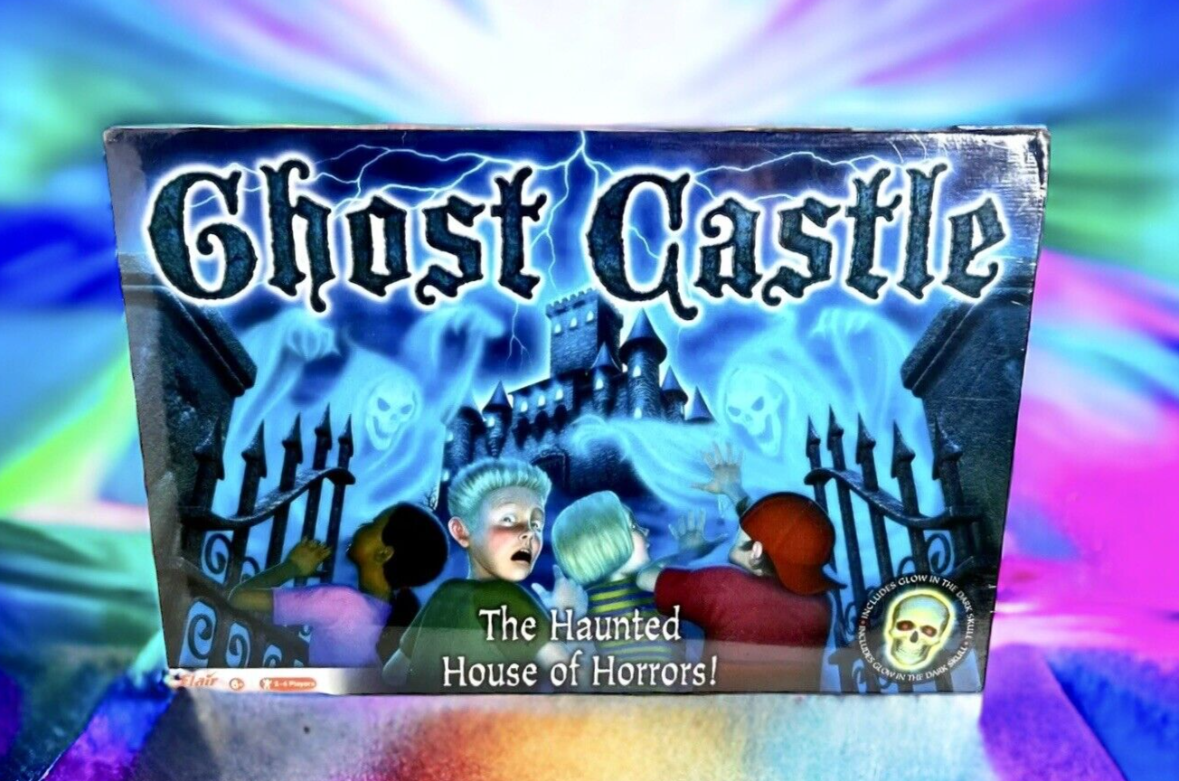 GHOST CASTLE The HAUNTED HOUSE of HORRORS NEW Factory SEALED BOARD GAME Flair ! Flaire Leisure Products Items # 36000 - фотография #2