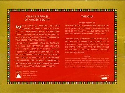 NEW British Museum Ancient Egypt Oils & Perfumes Lotus Cinnamon Cedar Scents Без бренда - фотография #4