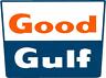 GOOD GULF  GASOLINE VINYL DECAL STICKER (A3116) 12 INCH Без бренда