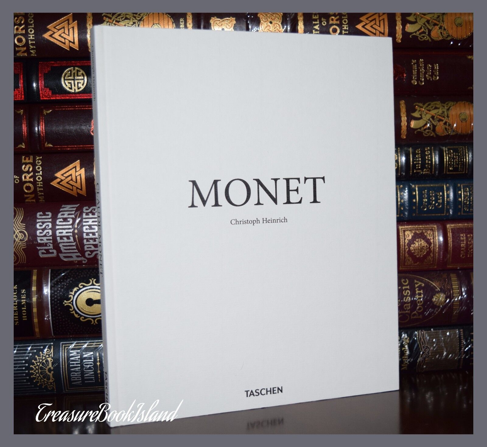 Claude Monet by Heinrich Art Paintings New Sealed Large Deluxe Hardcover Gift Без бренда - фотография #4