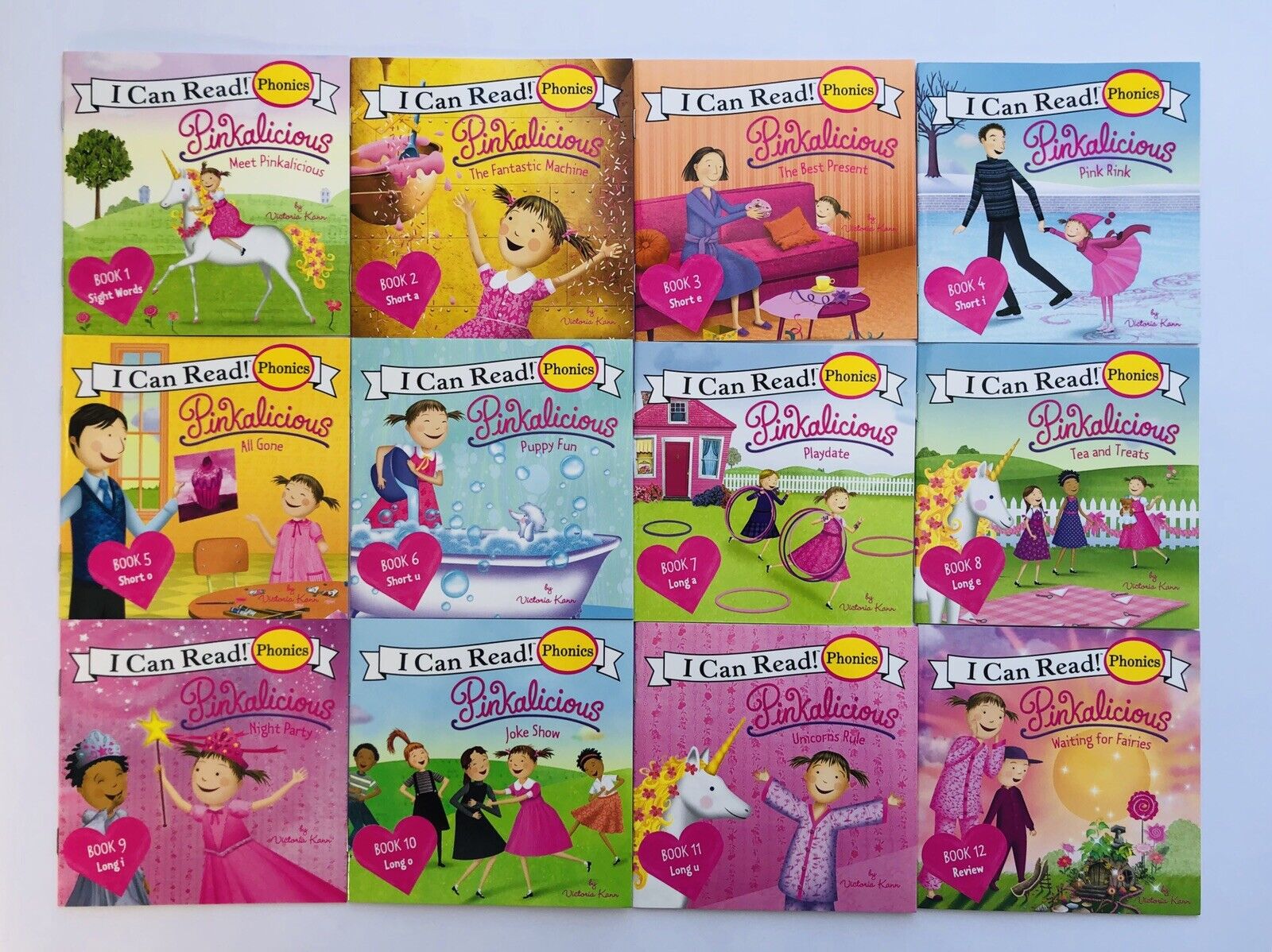 Fancy Nancy + Pinkalicious Kids Books Phonics Fun I Can Learn to Read Lot 24 Без бренда - фотография #6