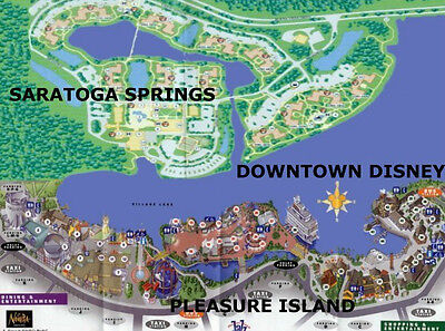 Walt Disney World's Deluxe Saratoga Springs Resort Studio 6 Days and 5 Nights Без бренда