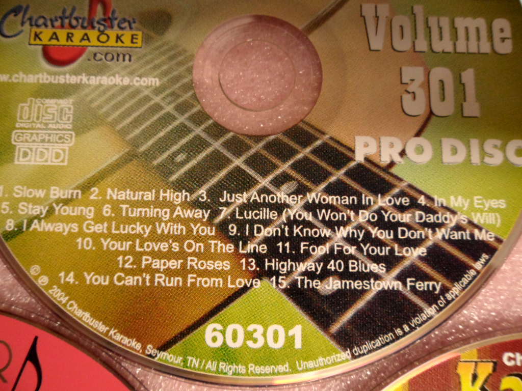 Chartbuster Karaoke -  Country Hits Collection  CD + G   5 Disc Chartbuster - фотография #5