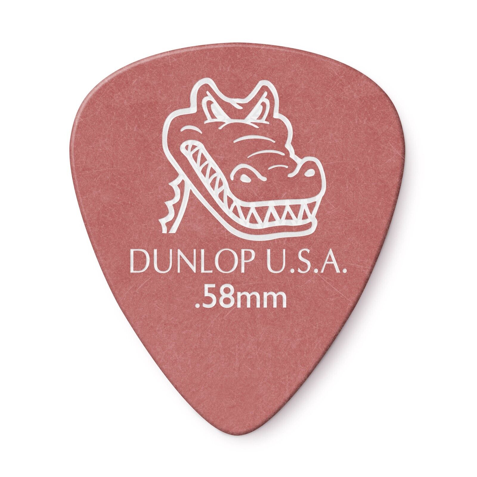 Dunlop Guitar Picks 72 Pack Gator Grip .58mm 417R.58 thin Dunlop 417R.58 - фотография #5