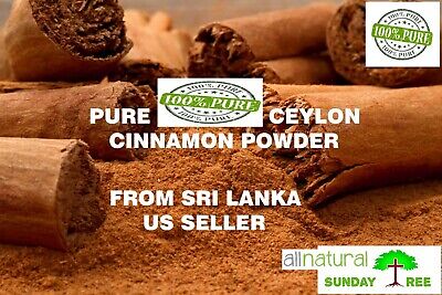 1 LB ALL NATURALPURE Premium CEYLON Cinnamon Powder, SRI LANKA Powernutri
