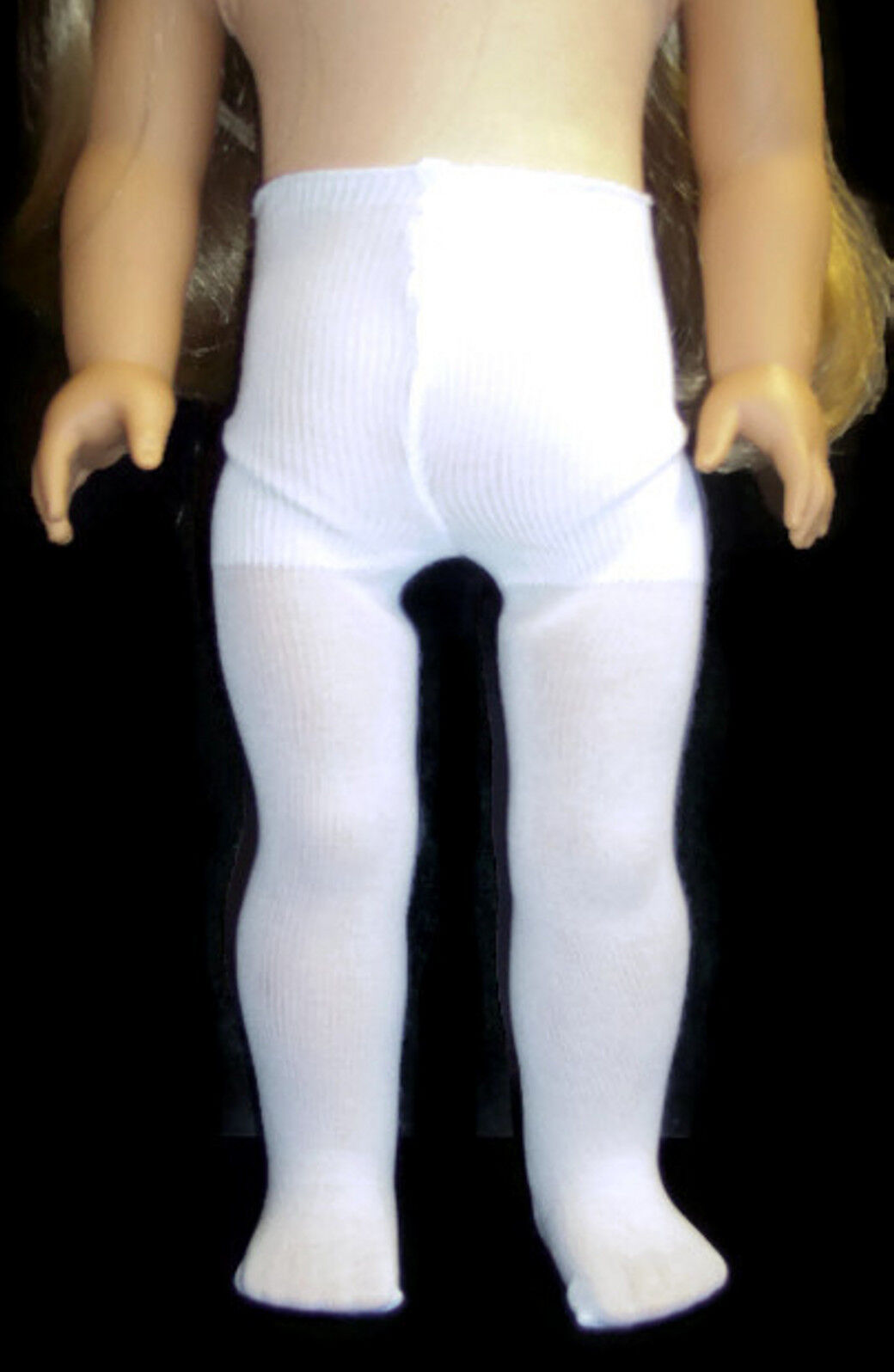 White Tights made for 18" American Girl Doll Clothes Accessories Dori's Doll Boutique 171w - фотография #2