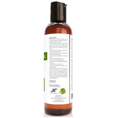 Avocado Oil by Velona - 4 oz, Refined, Cold Pressed, Hair Body and Skin Care velona - фотография #4