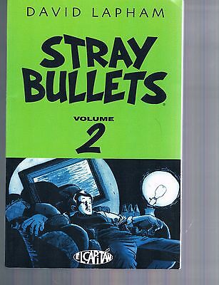 Stray Bullets Collected by David Lapham TPBs Vol 1 1st print & Vol 2 El Capitan Без бренда - фотография #3