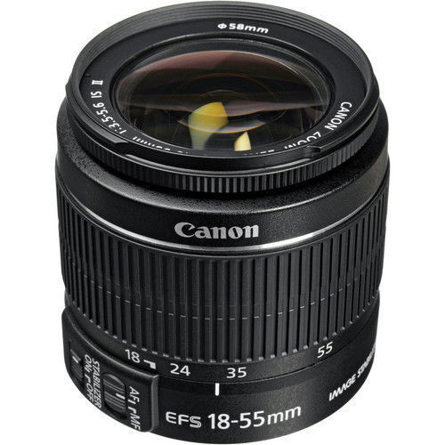 NEW Canon EF-S 18-55mm f/3.5-5.6 IS II Lens For Canon DSLR Zoom Autofocus Lens Canon 2042B002 - фотография #3