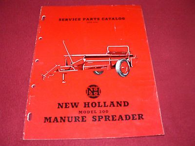 New Holland 300 Manure Spreader Dealer's Parts Book Manual WPNH  Без бренда