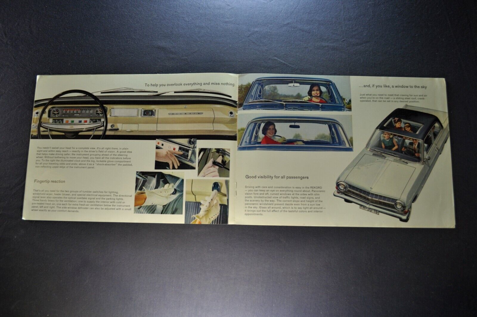 1964 Opel Rekord Catalog Sales Brochure L Sedan Excellent Original 64 Без бренда Rekord - фотография #4