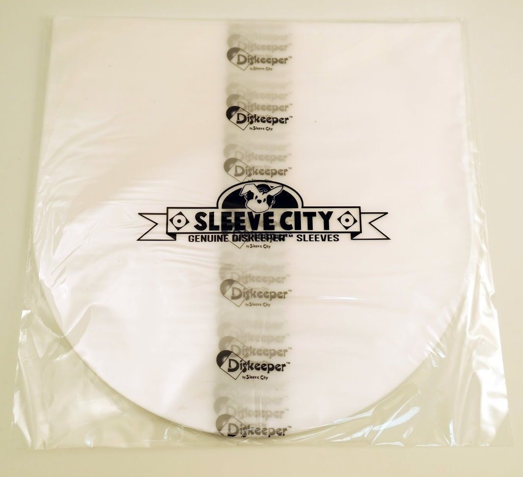 Diskeeper 1.5 Round Bottom LP Record Sleeves (50 Pack) Sleeve City Does not apply