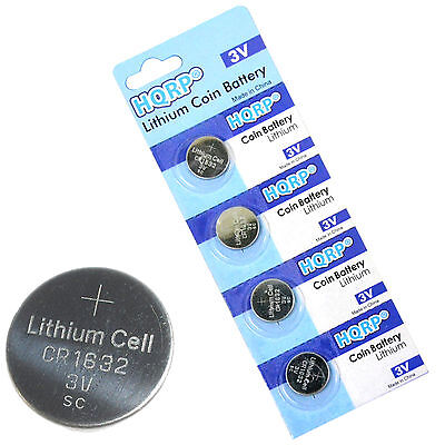 4-Pack HQRP Coin Battery for Garmin Vivofit Fitness Band 010-01225-08 HQRP 8877721303172 - фотография #3