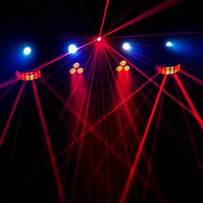 Chauvet DJ GigBAR 2 LED Effect Light System w/ Par Laser Derby Strobe Chauvet GIGBAR2 - фотография #8