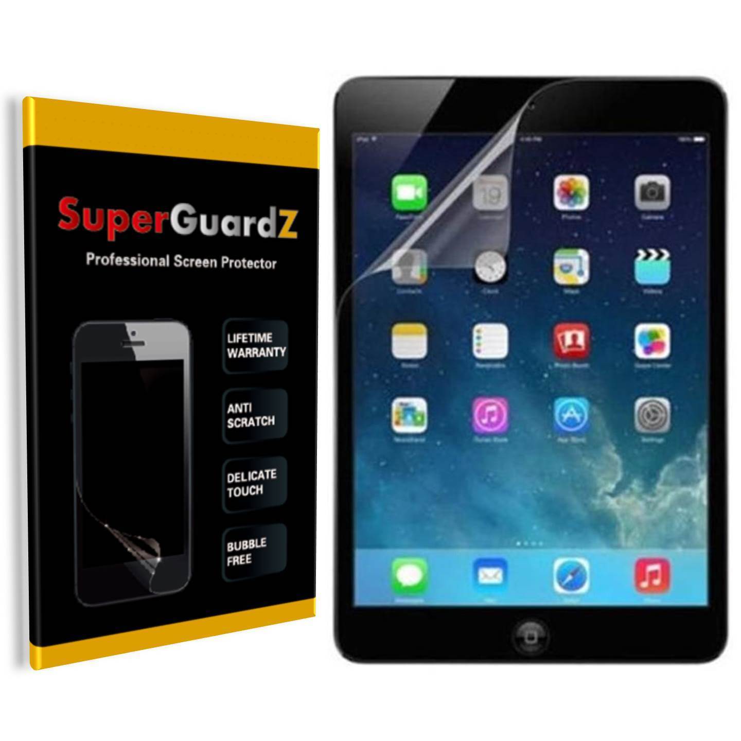 3X iPad 9.7 (2018 / 2017) 6th /5th Gen SuperGuardZ Clear Screen Protector Guard SuperGuardZ 73743495412313