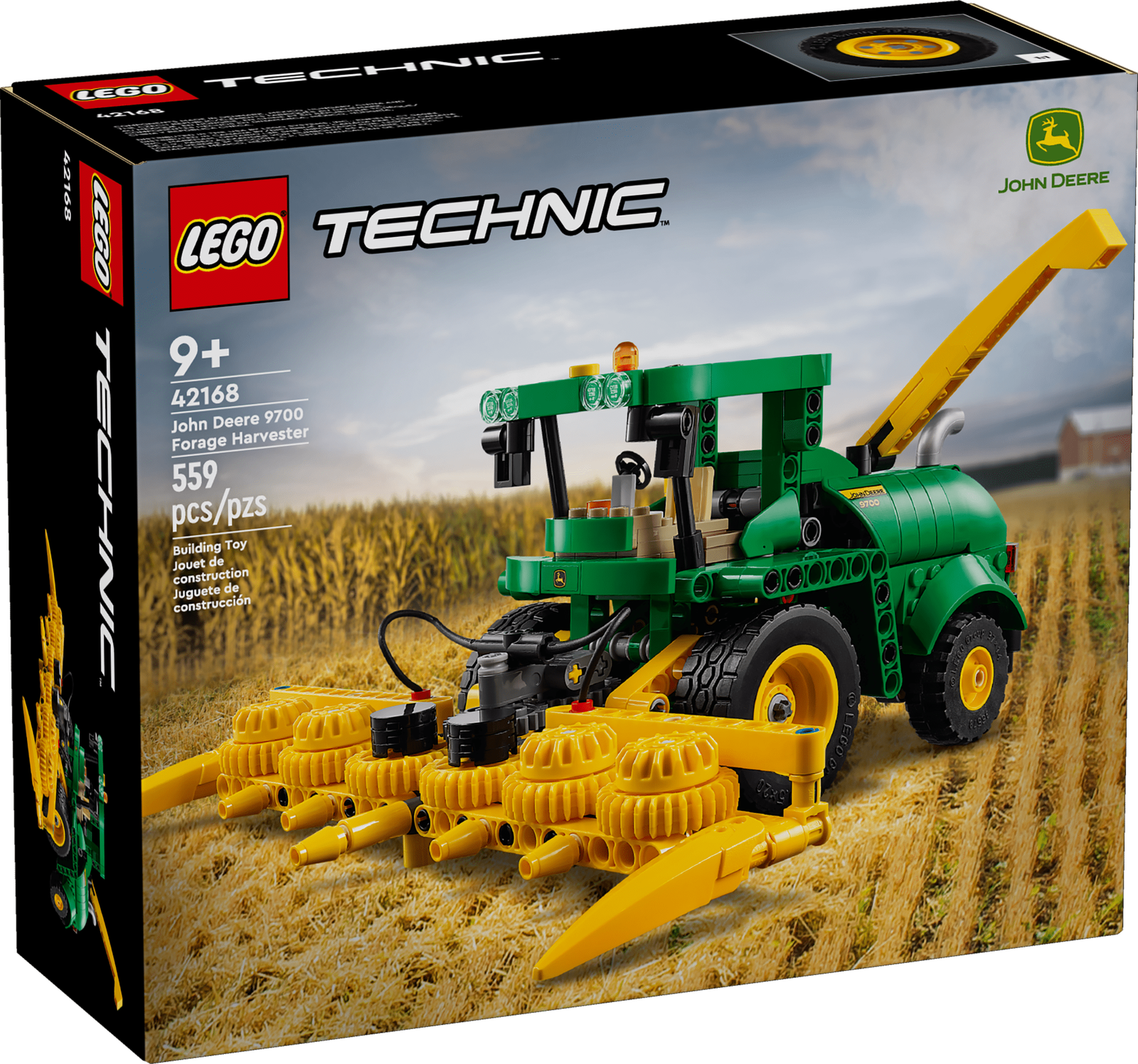 LEGO Technic John Deere 9700 Forage Harvester Farm Toy 42168 LEGO